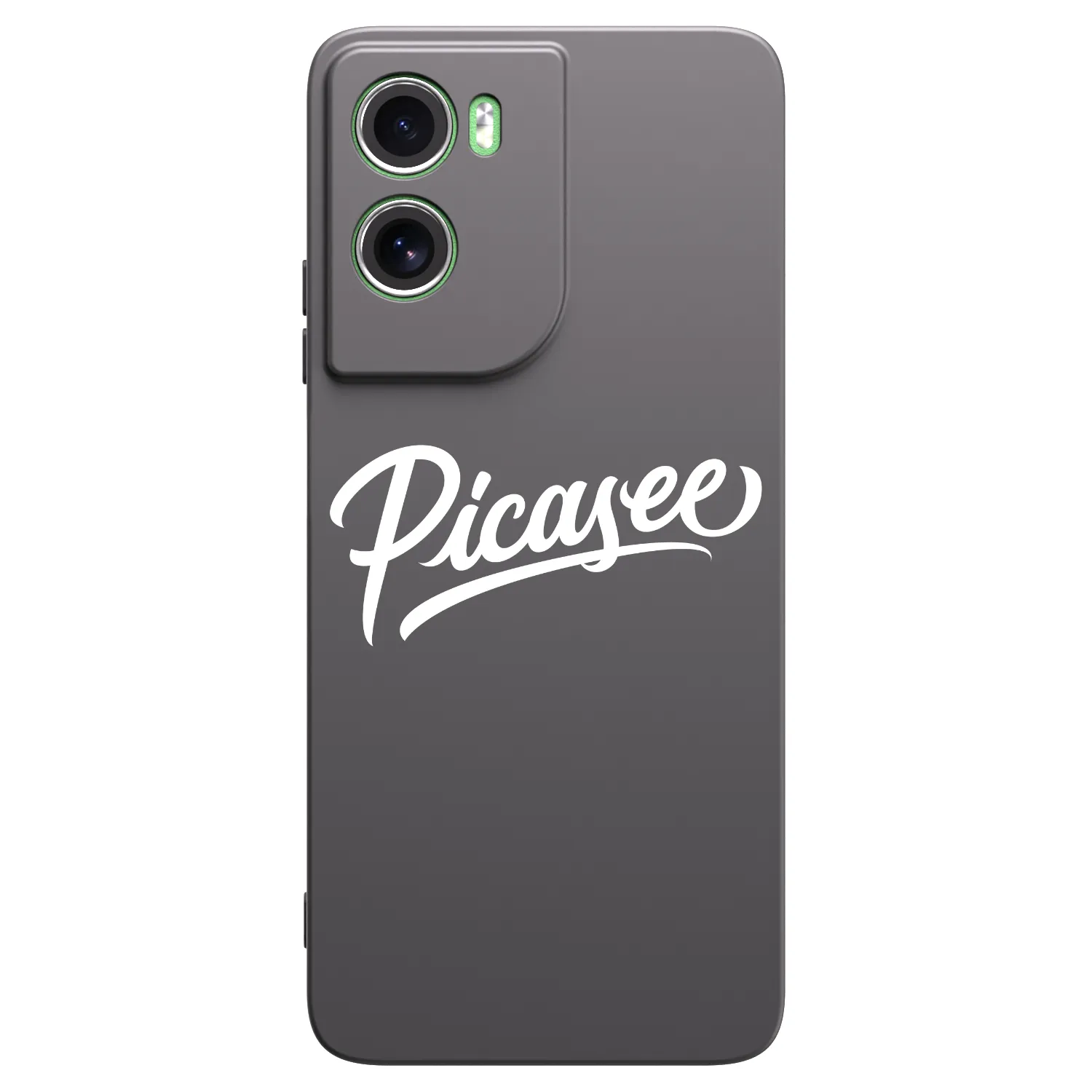Picasee silikónový čierny obal pre Motorola Moto G06 - Picasee - old logo - white