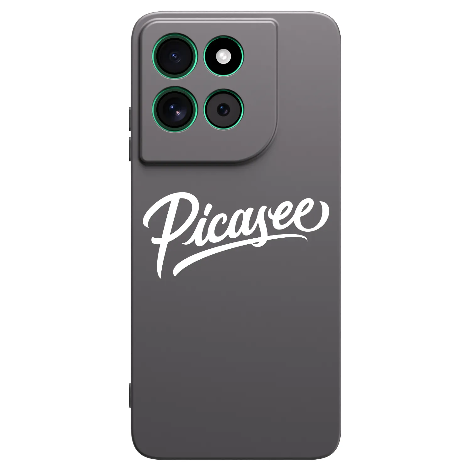 Picasee silikónový čierny obal pre Motorola Moto G57 Power - Picasee - old logo - white