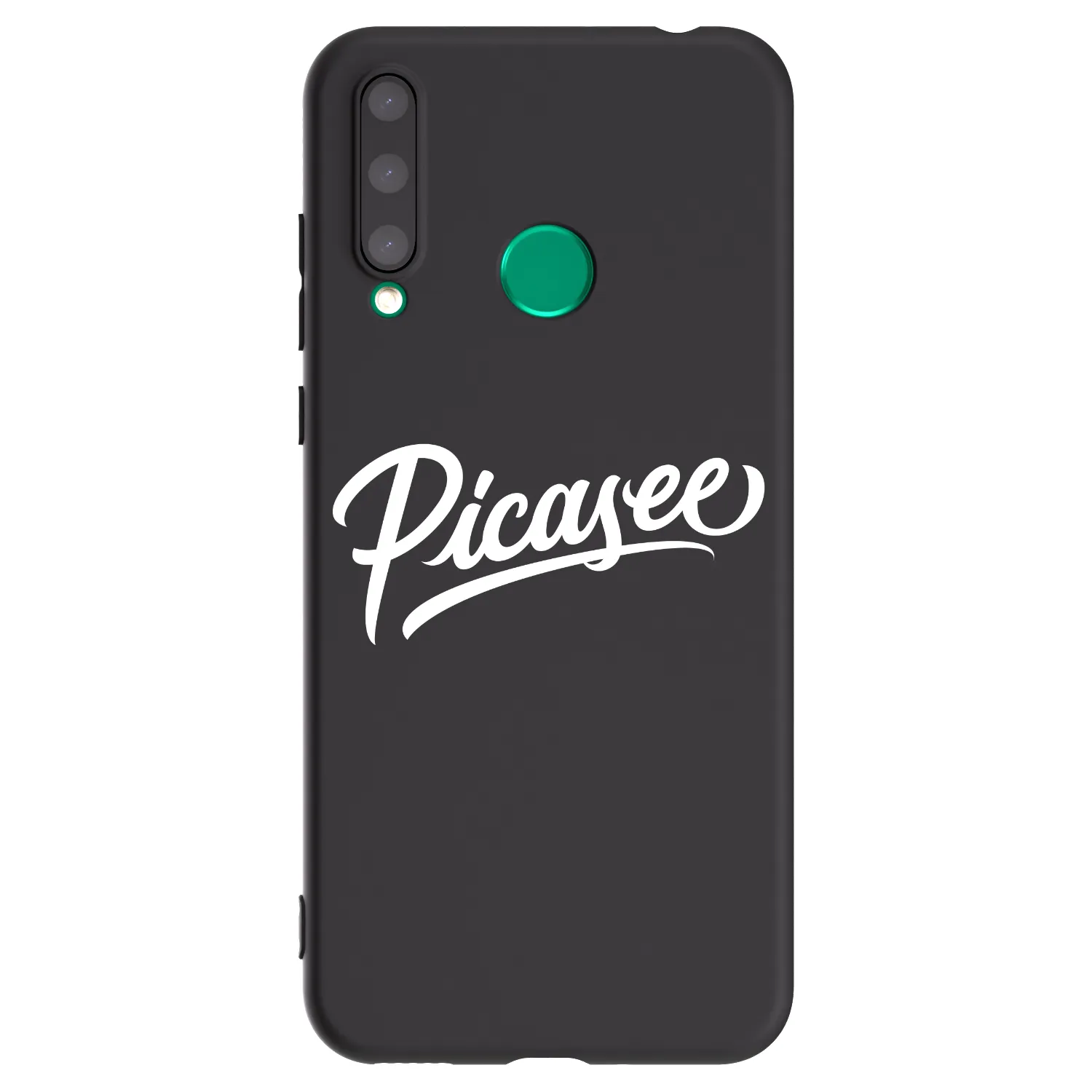 Picasee silikónový čierny obal pre Honor 20 Lite - Picasee - old logo - white