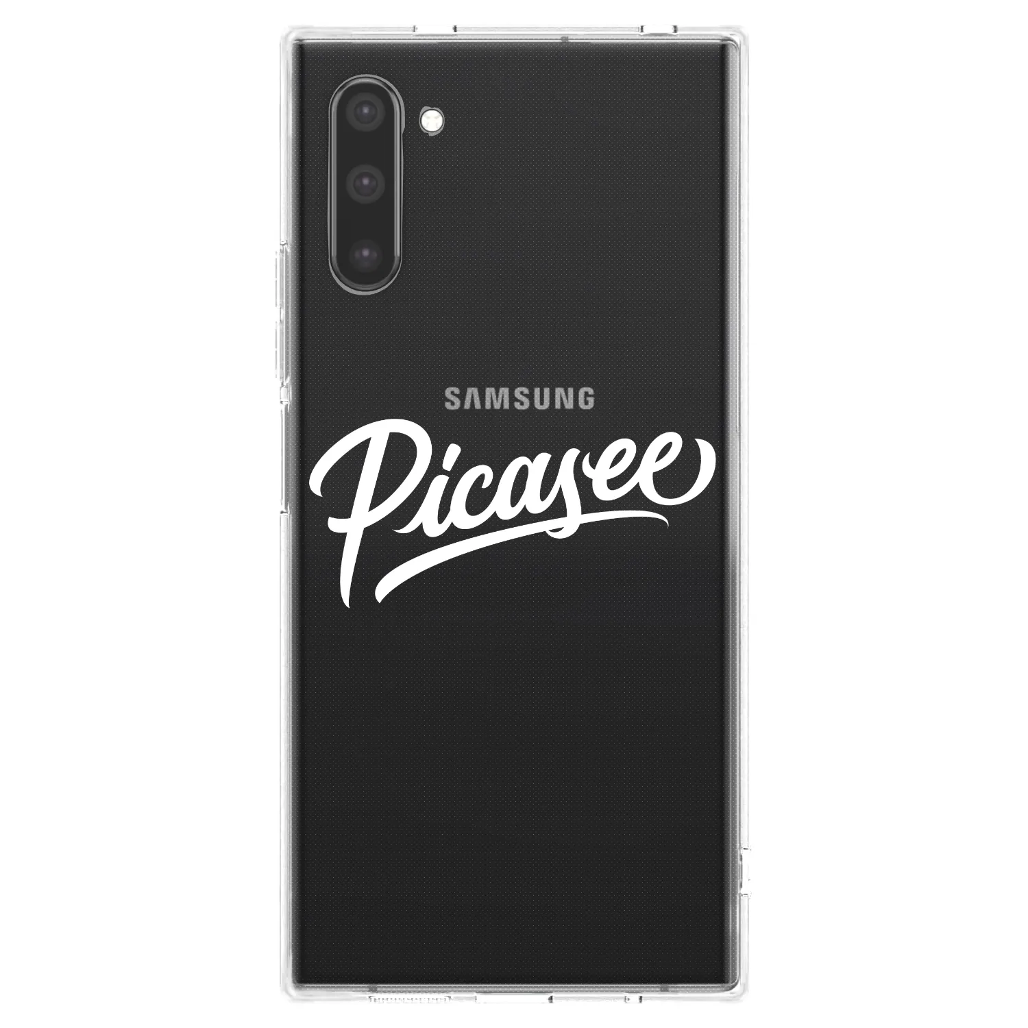 Picasee silikónový prehľadný obal pre Samsung Galaxy Note 10 N970F - Picasee - old logo - white