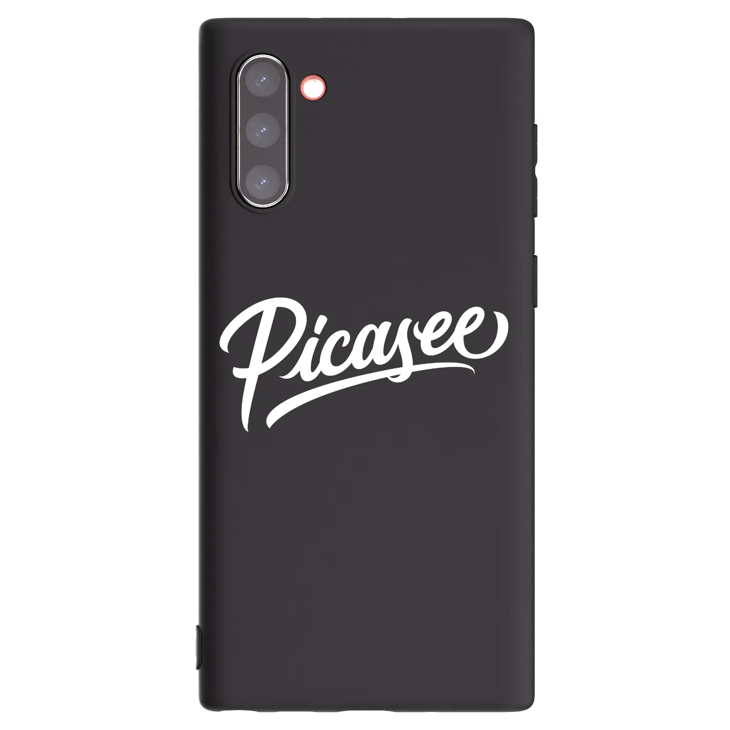 Picasee silikónový čierny obal pre Samsung Galaxy Note 10 N970F - Picasee - old logo - white