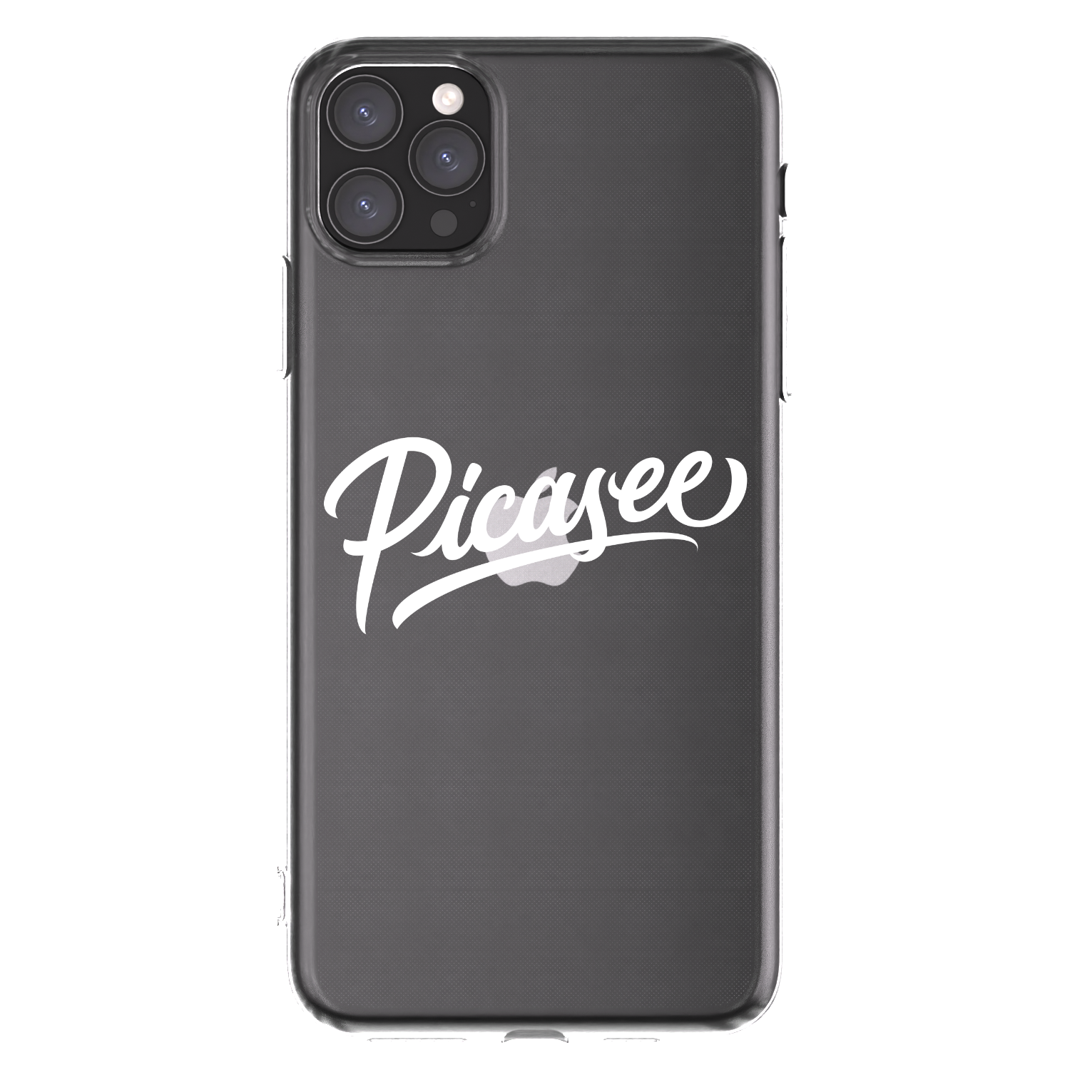 Picasee silikónový prehľadný obal pre Apple iPhone 11 Pro Max - Picasee - old logo - white