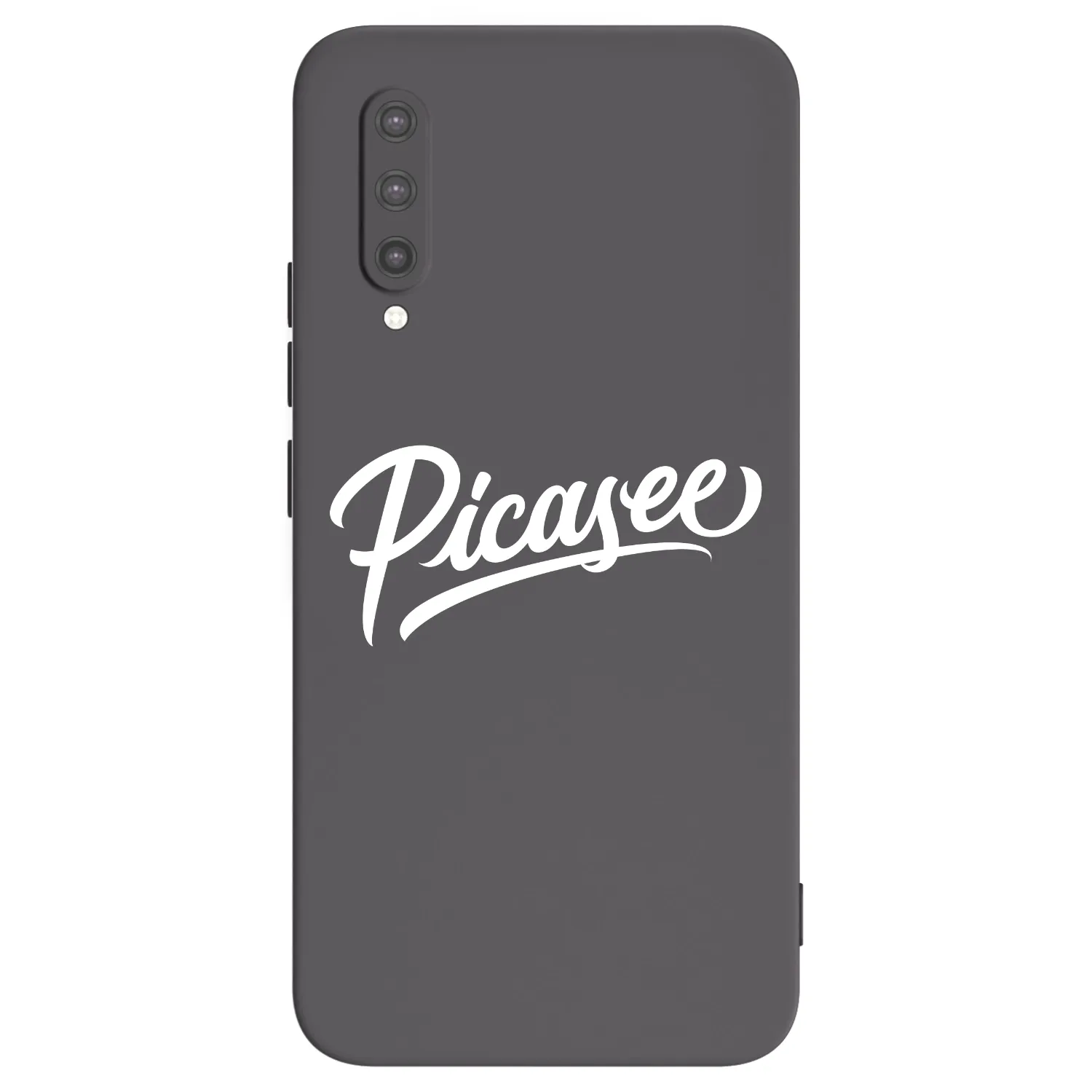 Picasee silikónový čierny obal pre Xiaomi Mi 9 Lite - Picasee - old logo - white