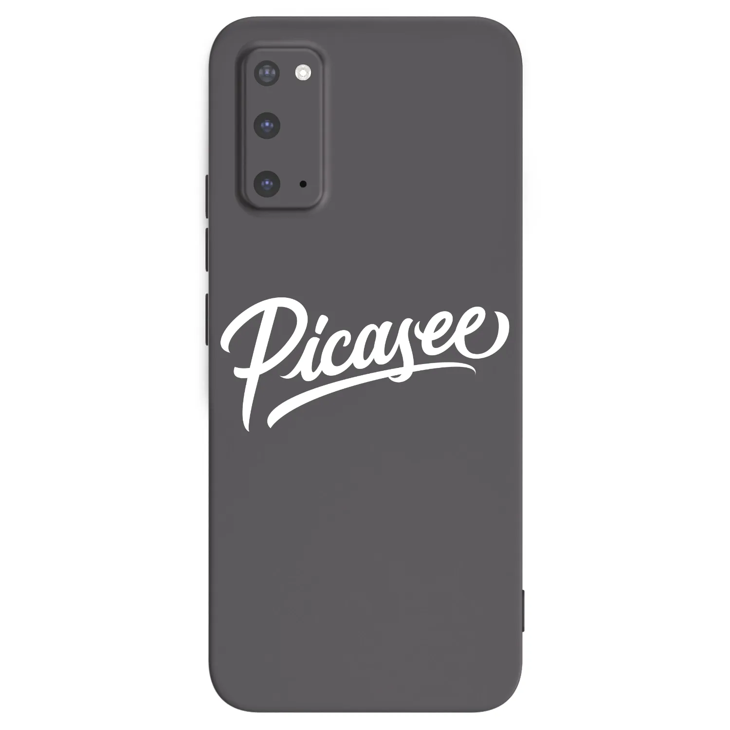 Picasee silikónový čierny obal pre Samsung Galaxy S20 G980F - Picasee - old logo - white