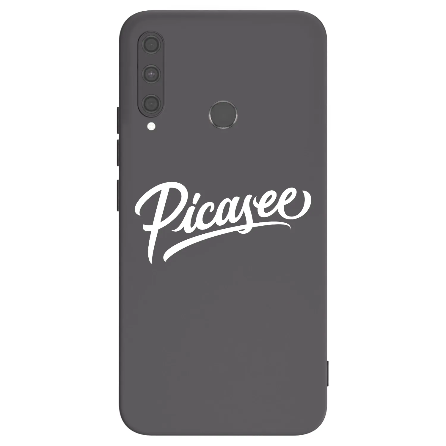 Picasee silikónový čierny obal pre Huawei P40 Lite E - Picasee - old logo - white