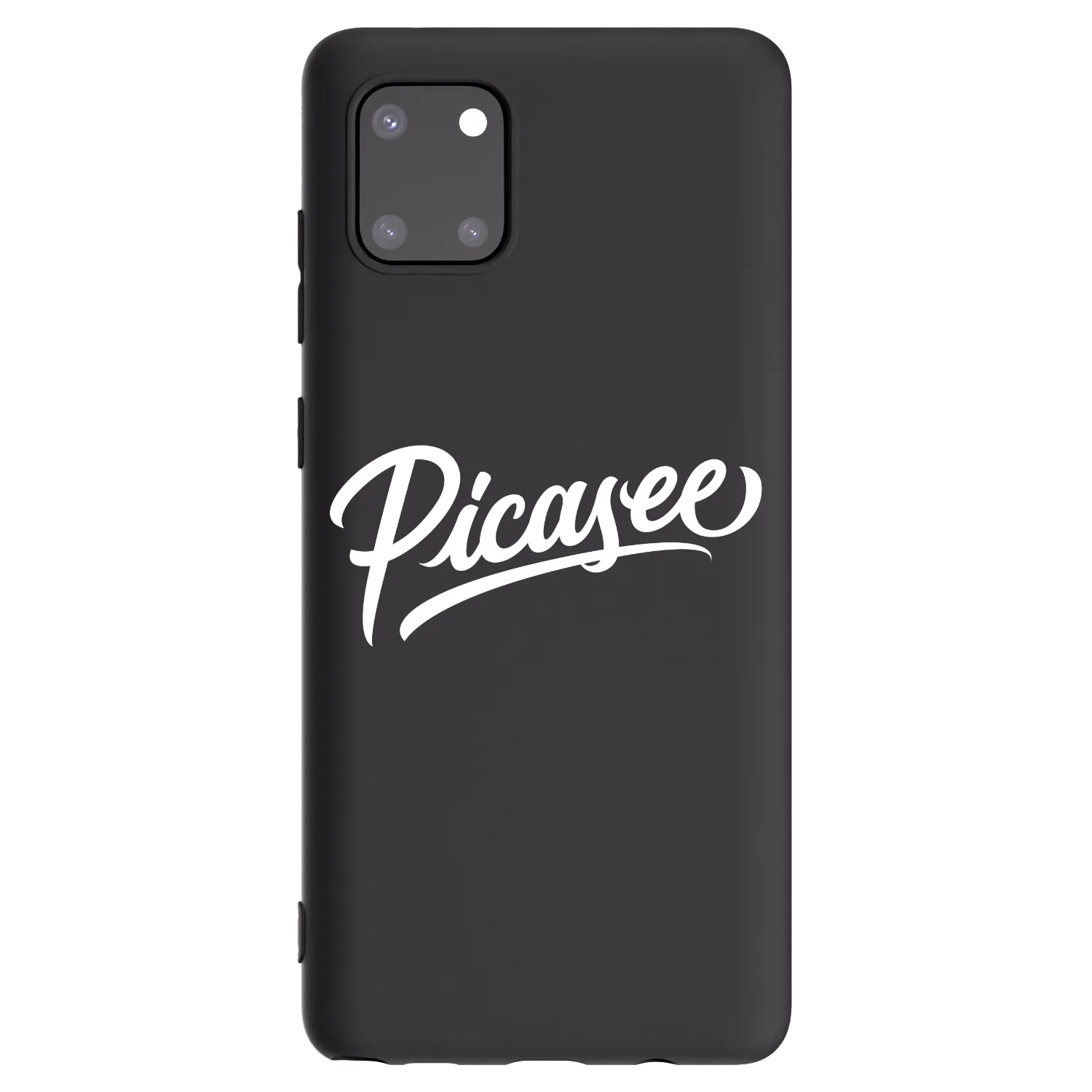 Picasee silikónový čierny obal pre Samsung Galaxy Note 10 Lite N770F - Picasee - old logo - white