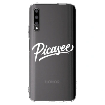 Picasee silikónový prehľadný obal pre Honor 9X Pro - Picasee - old logo - white