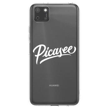 Picasee silikónový prehľadný obal pre Huawei Y5P - Picasee - old logo - white