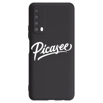 Picasee silikónový čierny obal pre Huawei P Smart 2021 - Picasee - old logo - white