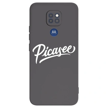 Obal pre Motorola Moto G9 Play - Picasee - old logo - white