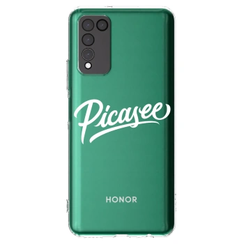 Picasee silikónový prehľadný obal pre Honor 10X Lite - Picasee - old logo - white