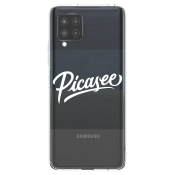 Picasee silikónový prehľadný obal pre Samsung Galaxy A42 A426B - Picasee - old logo - white