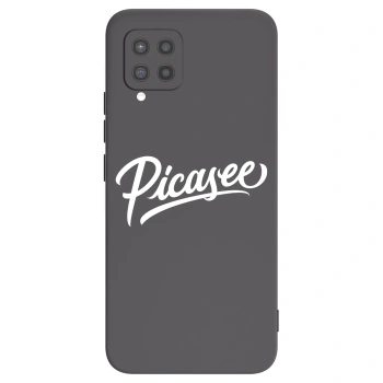 Picasee silikónový čierny obal pre Samsung Galaxy A42 A426B - Picasee - old logo - white