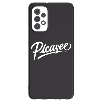 Picasee silikónový čierny obal pre Samsung Galaxy A32 5G A326B - Picasee - old logo - white