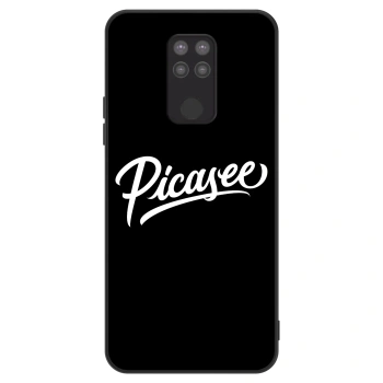 Obal pre Xiaomi Redmi Note 9 - Picasee - old logo - white