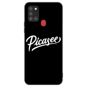 Obal pre Samsung Galaxy A21s - Picasee - old logo - white
