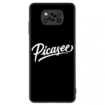 Obal pre Xiaomi Poco X3 - Picasee - old logo - white
