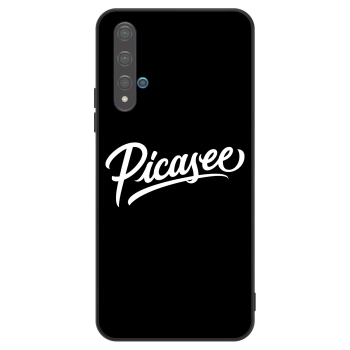 Obal pre Huawei Nova 5T - Picasee - old logo - white