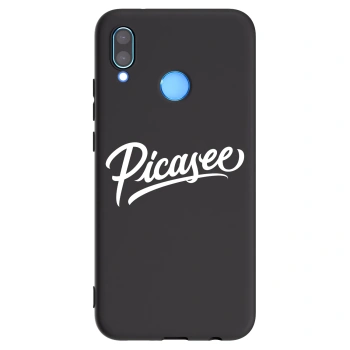 Picasee silikónový čierny obal pre Huawei P20 Lite - Picasee - old logo - white