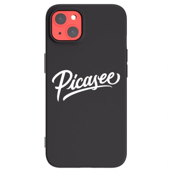 Picasee silikónový čierny obal pre Apple iPhone 13 - Picasee - old logo - white