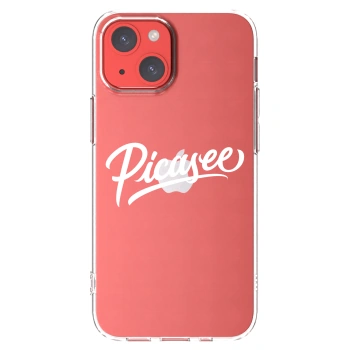 Picasee silikónový prehľadný obal pre Apple iPhone 13 mini - Picasee - old logo - white