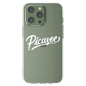 Picasee silikónový prehľadný obal pre Apple iPhone 13 Pro - Picasee - old logo - white