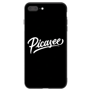 Obal pre Apple iPhone 8 Plus - Picasee - old logo - white