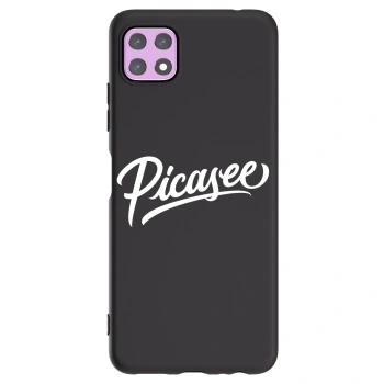 Picasee silikónový čierny obal pre Samsung Galaxy A22 A226B 5G - Picasee - old logo - white