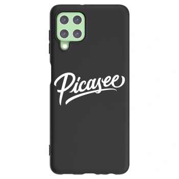 Picasee silikónový čierny obal pre Samsung Galaxy A22 A225F 4G - Picasee - old logo - white