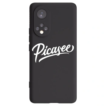 Picasee silikónový čierny obal pre Huawei Nova 9 - Picasee - old logo - white