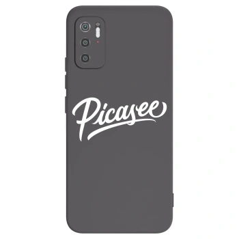 Picasee silikónový čierny obal pre Xiaomi Poco M3 Pro 5G - Picasee - old logo - white