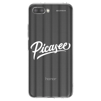 Obal pre Honor 10 - Picasee - old logo - white
