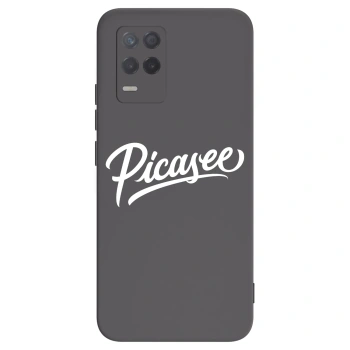 Picasee silikónový čierny obal pre Realme 8 5G - Picasee - old logo - white