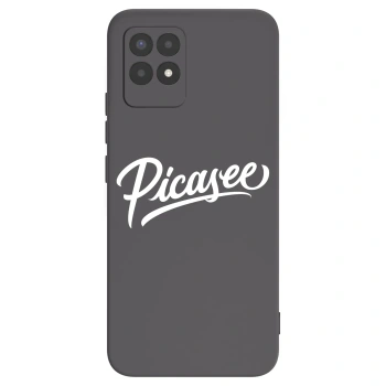 Picasee silikónový čierny obal pre Realme 8i - Picasee - old logo - white