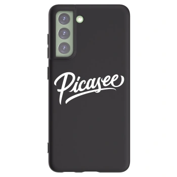 Picasee silikónový čierny obal pre Samsung Galaxy S21 FE 5G - Picasee - old logo - white