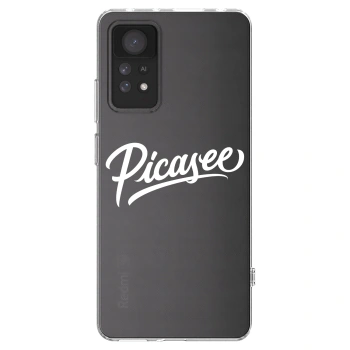 Picasee silikónový prehľadný obal pre Xiaomi Redmi Note 11 Pro - Picasee - old logo - white