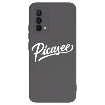 Picasee silikónový čierny obal pre Realme GT Master Edition 5G - Picasee - old logo - white