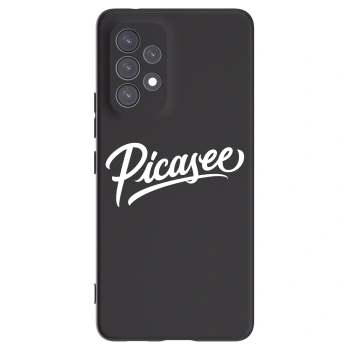 Picasee silikónový čierny obal pre Samsung Galaxy A53 5G A536 - Picasee - old logo - white