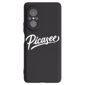 Picasee silikónový čierny obal pre Huawei Nova 9 SE - Picasee - old logo - white