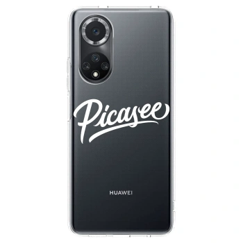 Picasee silikónový prehľadný obal pre Huawei Nova 9 SE - Picasee - old logo - white