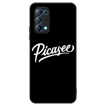 Obal pre OPPO Reno 5 5G - Picasee - old logo - white