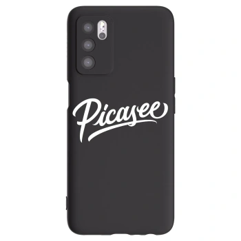 Picasee silikónový čierny obal pre OPPO A16s - Picasee - old logo - white