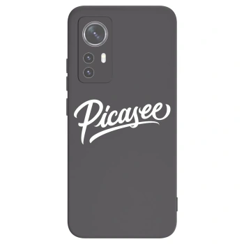 Picasee silikónový čierny obal pre Xiaomi 12X - Picasee - old logo - white