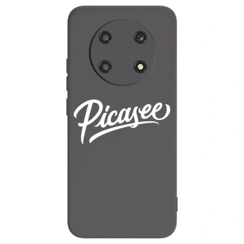 Picasee silikónový čierny obal pre Honor Magic4 Lite 5G - Picasee - old logo - white