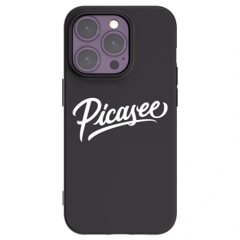 Picasee silikónový čierny obal pre Apple iPhone 14 Pro - Picasee - old logo - white