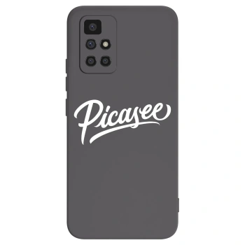 Picasee silikónový čierny obal pre Xiaomi Redmi 10 (2022) - Picasee - old logo - white