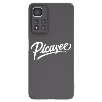 Picasee silikónový čierny obal pre Xiaomi Redmi Note 11 Pro+ 5G - Picasee - old logo - white