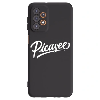 Picasee silikónový čierny obal pre Samsung Galaxy A23 A235F 4G - Picasee - old logo - white