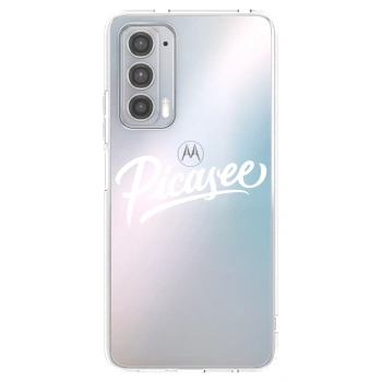 Obal pre Motorola Edge 20 - Picasee - old logo - white