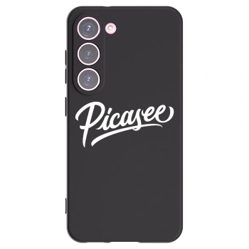 Picasee silikónový čierny obal pre Samsung Galaxy S23 5G - Picasee - old logo - white